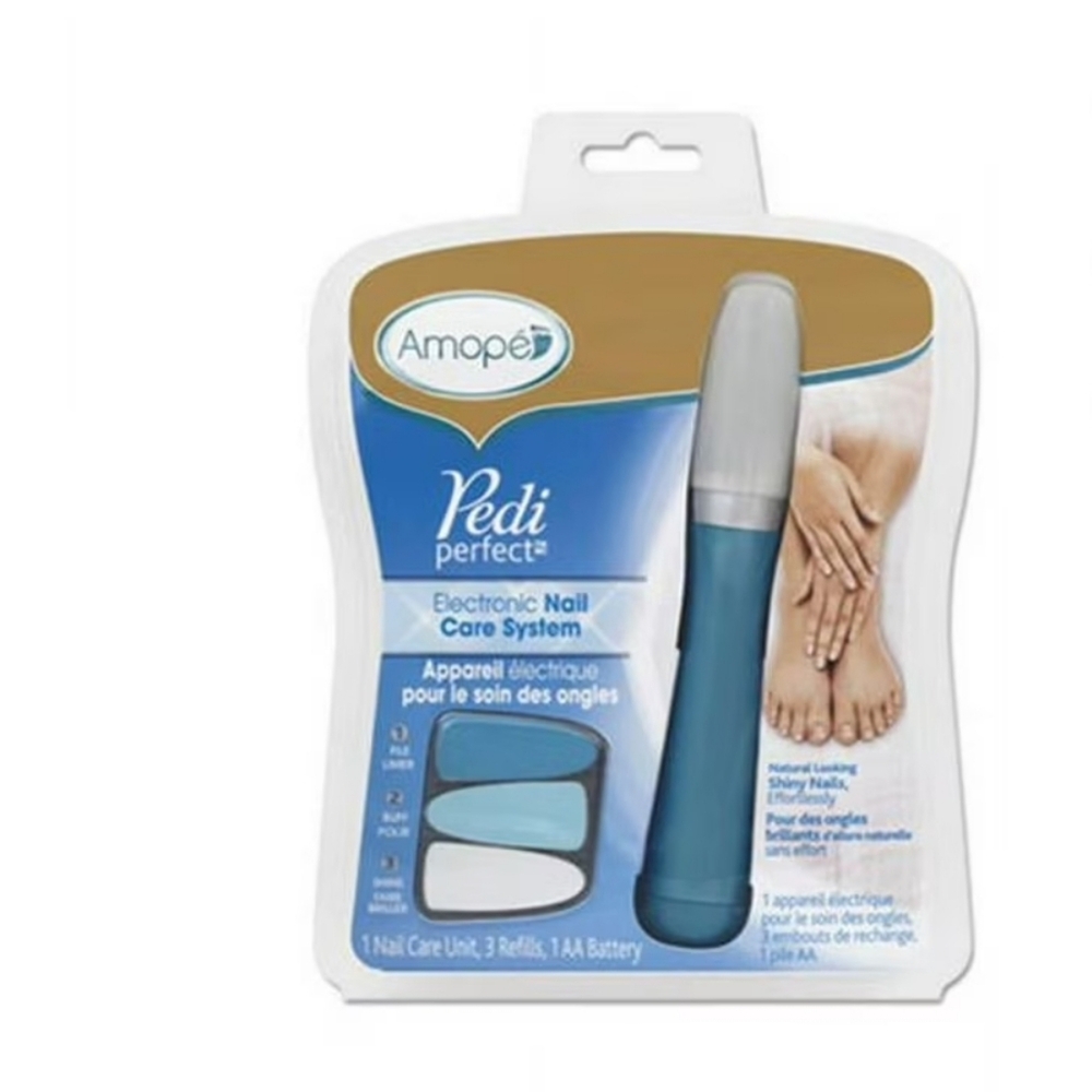 Amope Pedi Perfect Electronic Nail Care System - Blue
